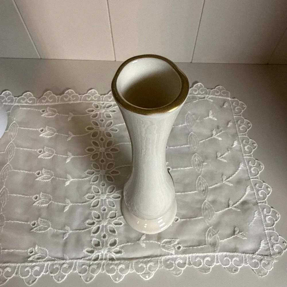 Vintage Lenox‎ Classic Bud Vase 24K Gold Trim